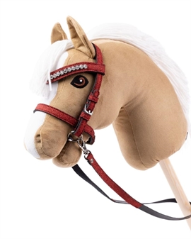 My Hobby Horse Trense glitter - Rød